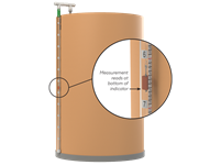 PETOL&reg; Enclosed Tank Safety Gauge (for Vertical Storage Tanks)
